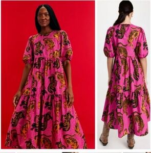 Farm Rio Leopards Mididress